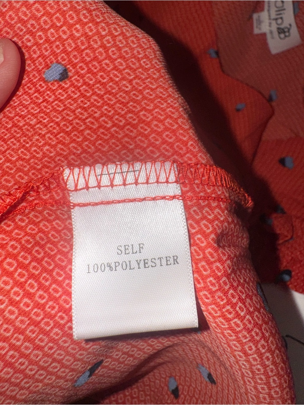 Rust Dot Ruffle-Sleeve Tank Top - Picture 8 of 8